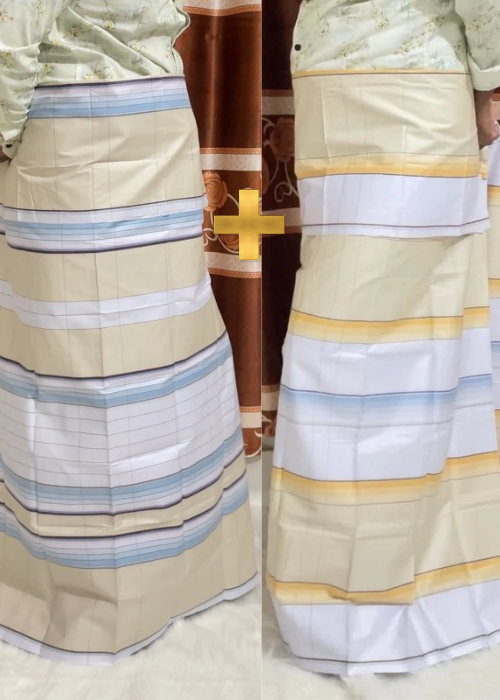 রয়েল কালচার লুঙ্গি কম্বো কোড 1442+1439