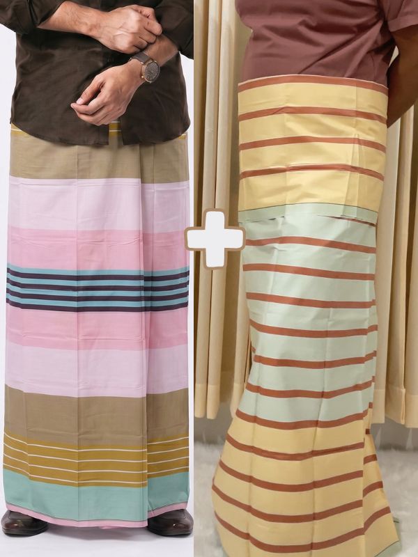 Royal culture lungi combo 1460 + 1473